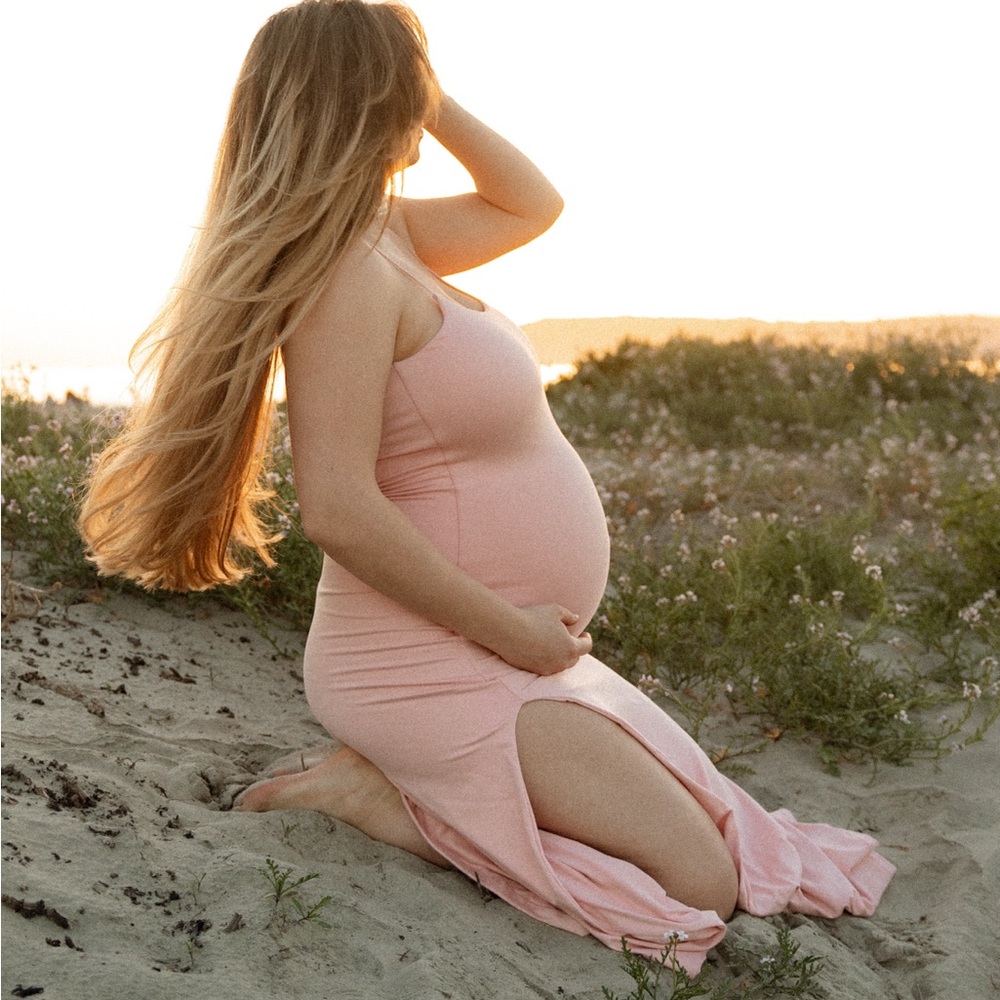 Bumpsuit The Rosie dress, pink color, M size